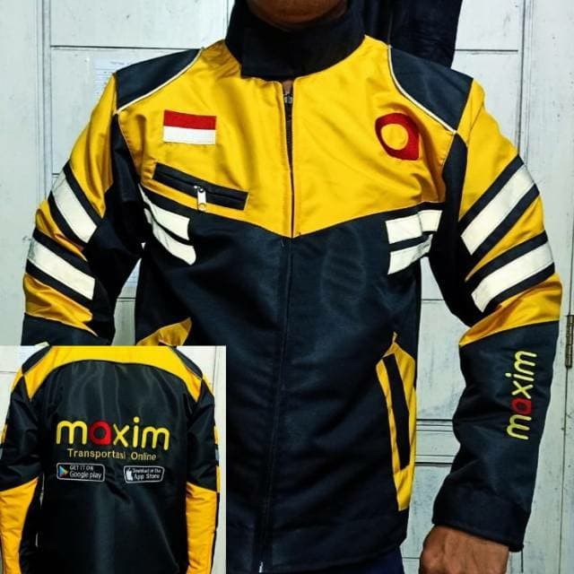 jaket ojek maxim murah terbaru keren ojek online