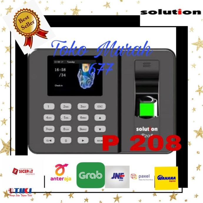Mesin Absen Fingerprint Solution P208