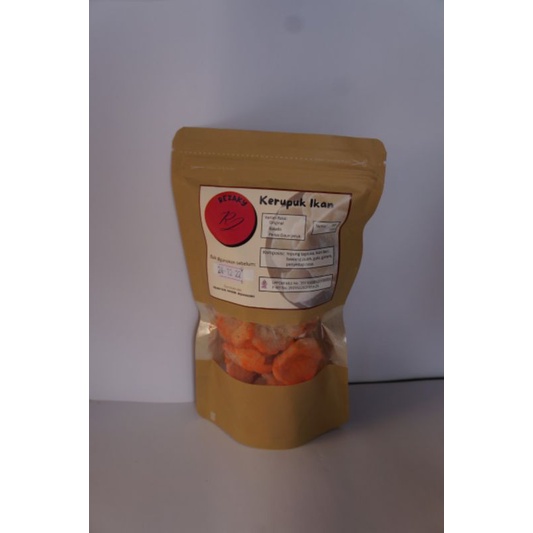 

kerupuk ikan balado