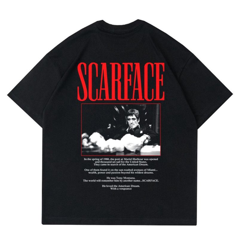 KAOS VINTAGE FILM SCARFACE 1983 | T-SHIRT MOVIE SCARFACE