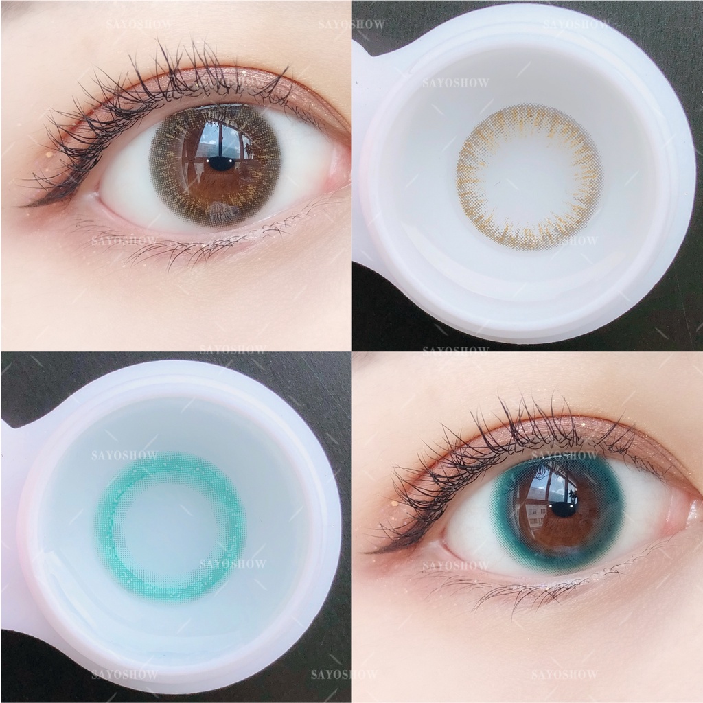 SAYOSHOW 1 PCS/SEBELAH MATA ( HANYA 1 PCS ) - Softlens RYKIEL Normal, Minus  1.00 S/D-8.00 (14 mm)