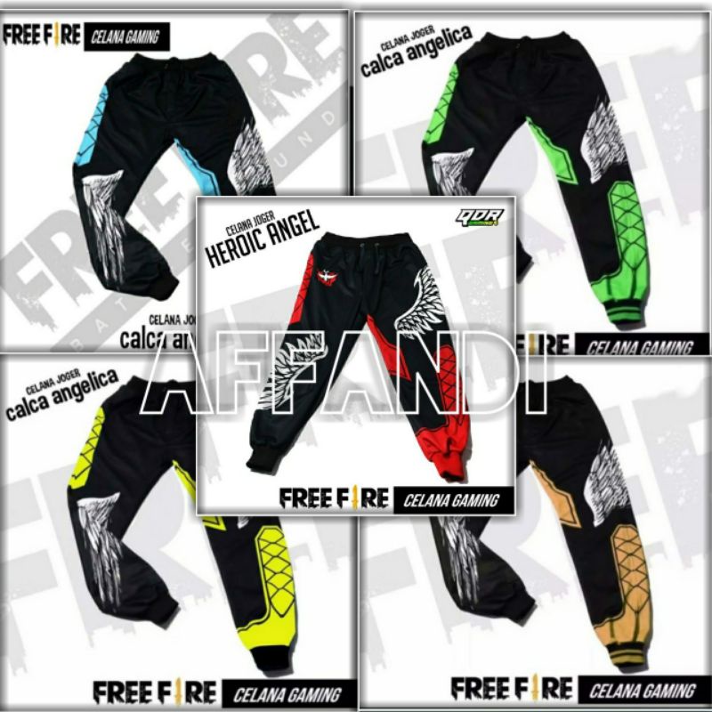 Celana Angel | Celana Jogger Anak | Celana Gaming Terbaru