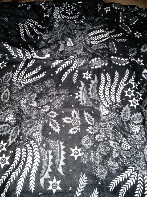 Risna Batik Hrb026 Kenongo Hem Kemeja Batik Pria Lengan Pendek Katun