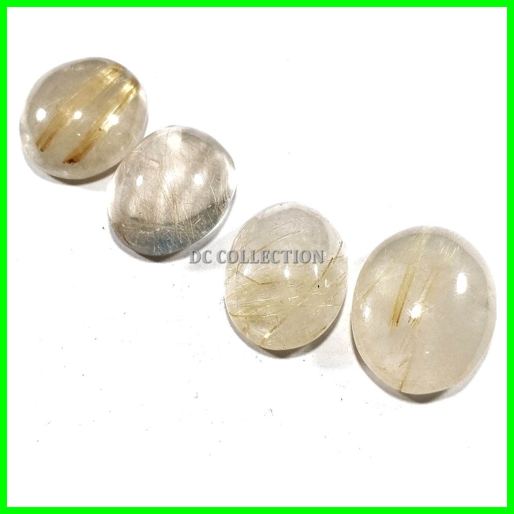 NATURAL BATU AKIK CENDANA SERAT EMAS