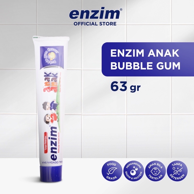 Enzim Pasta Gigi Odol Anak Bayi Aman Tertelan Toothpaste Baby Kids