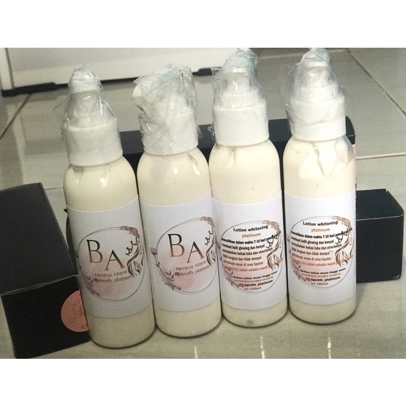 lotion whitening platinum
