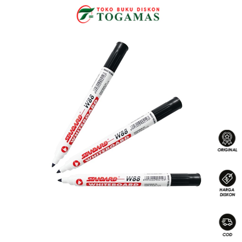 

READY STOCK !! SPIDOL MARKER WHITEBOARD W 88 STANDARD