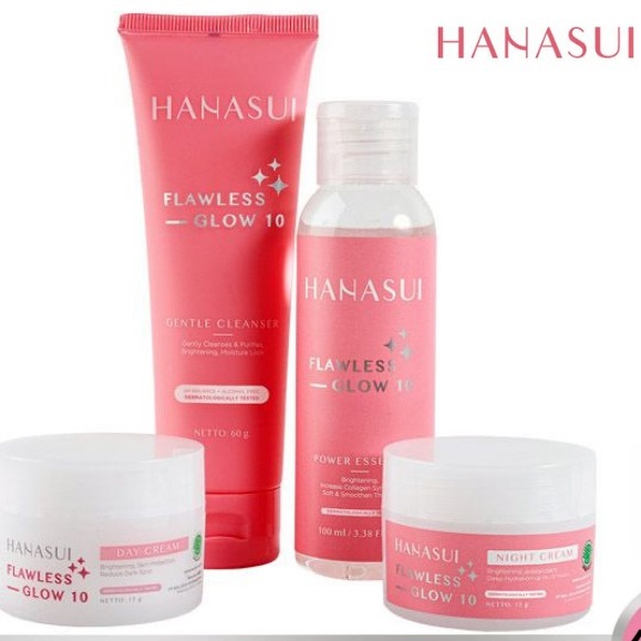 Jual Paket Skin Care Hanasui Flawless Glow Shopee Indonesia