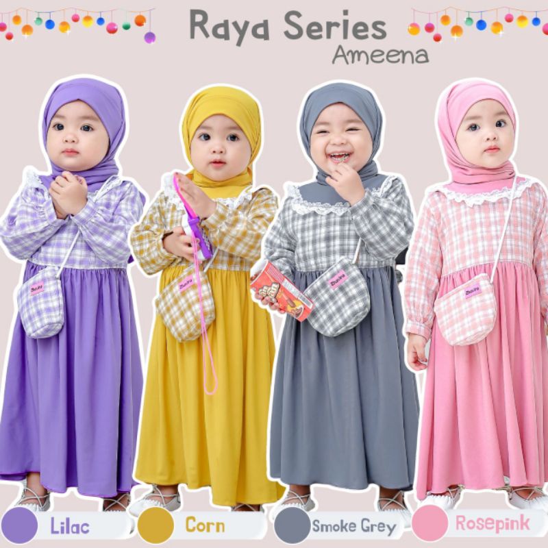 gamis ameena ori by zhavira