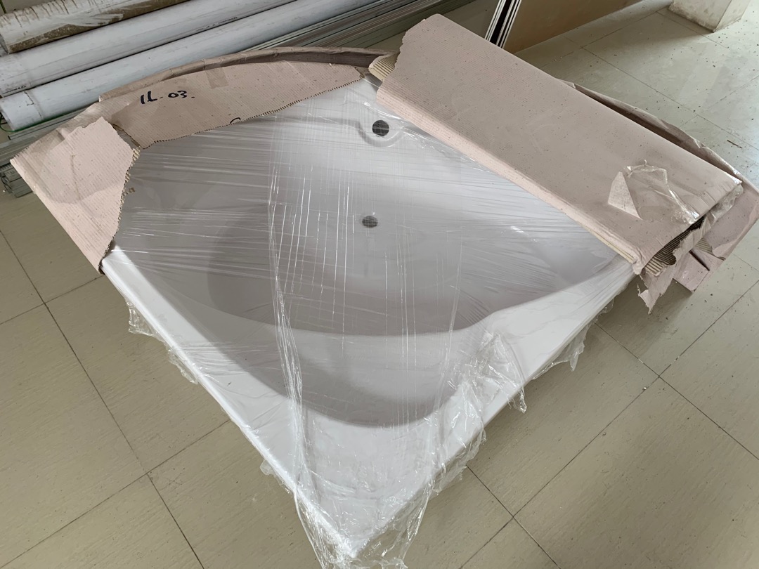 Bathtub Sudut Corner Bath Tub Corner Stella Acrylic 122