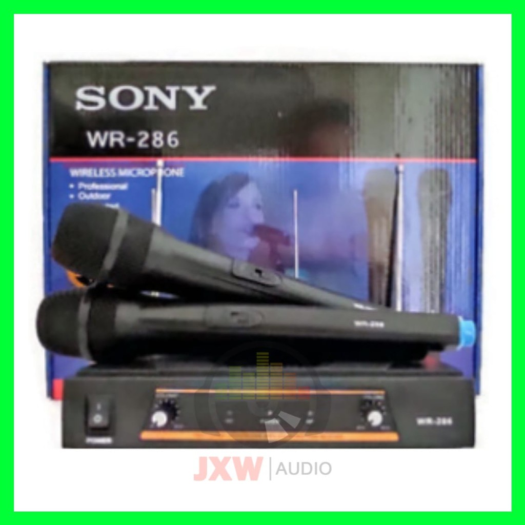 MIC SONY WR 286 / MICROPHONE WIRELESS SONY WR-286 / MIC SONY WR286 HANDHELD