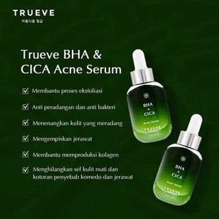 TRUEVE Serum BHA Cica Acne | Peptide Anti Aging | Vitamin  