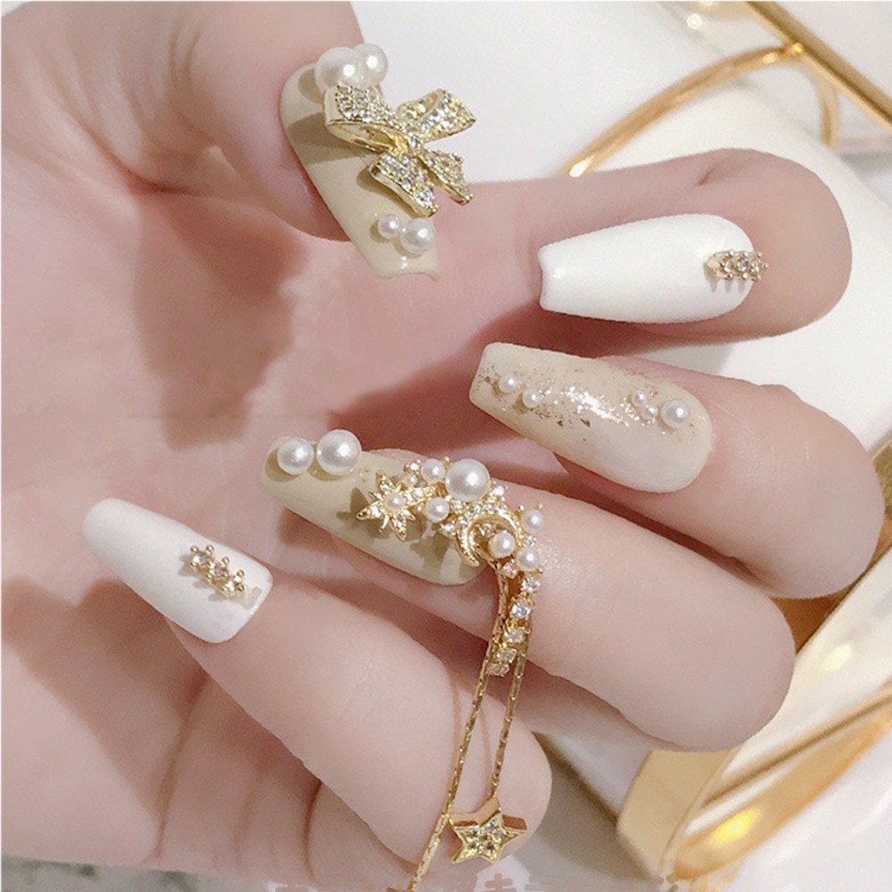 CHARMS Mxbeauty Hiasan Kuku 3d Diy Dengan Berlian Imitasi Untuk Nail Art Butterfly
