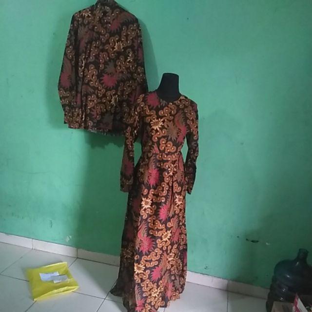 Maura Couple - Sania Ruffle Batik Couple Ori Ndoro Jowi Dnt Garansi Termurah Shopee -