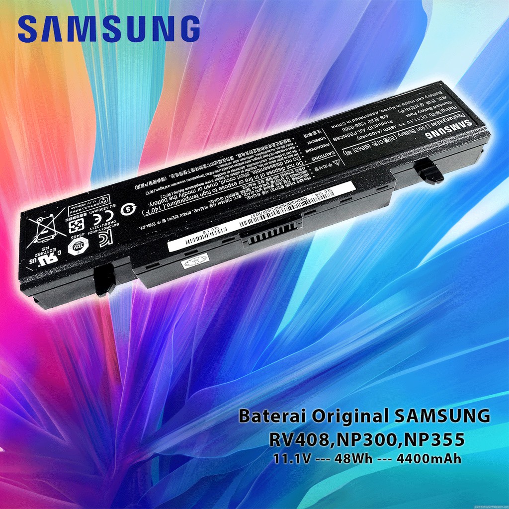 Baterai Original Samsung NP300 NP300E4X NP305 NP355 NP355E4X R428
