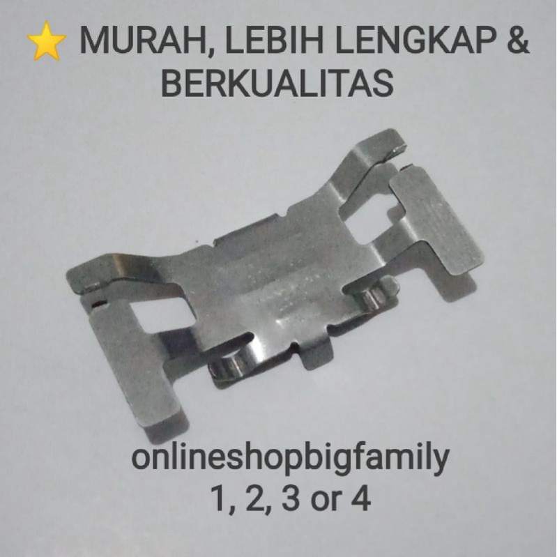 PLAT DISCPAD/KANVAS REM CAKRAM SEPEDA MOTOR YAMAHA