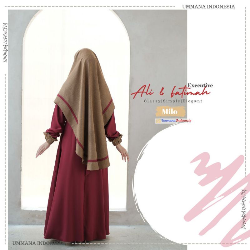 Ummana || Fatimah gamis set