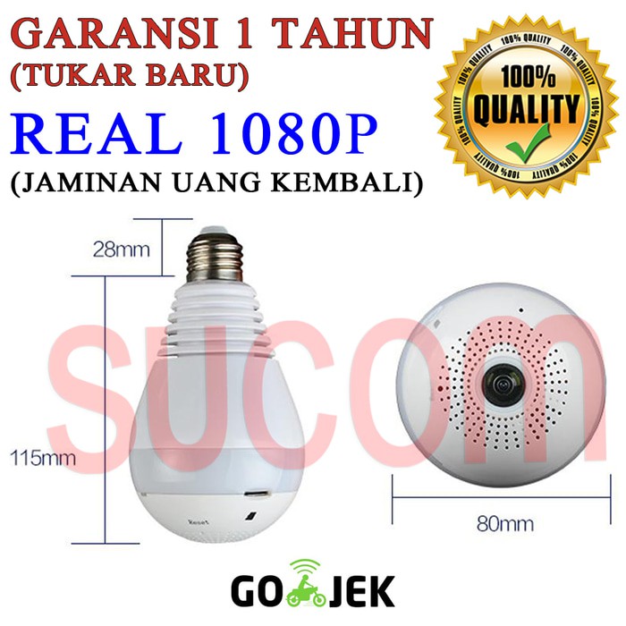 Murah New Kamera Cctv Ip Panoramic Camera V380