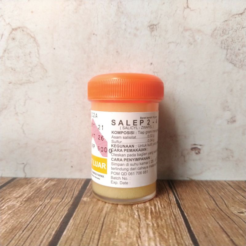 Salep Belerang Sulfur 24 - Untuk Masalah Kulit Gatal / Kudis lainnya