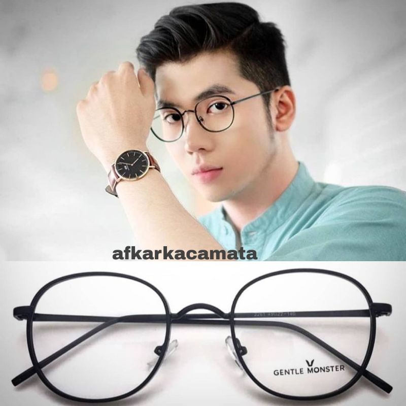 LENSA PHOTOCROMIC FRAME PAULINE FRAME COWOK CEWEK FRAME BULAT BESI FRAME ANTIRADIASI