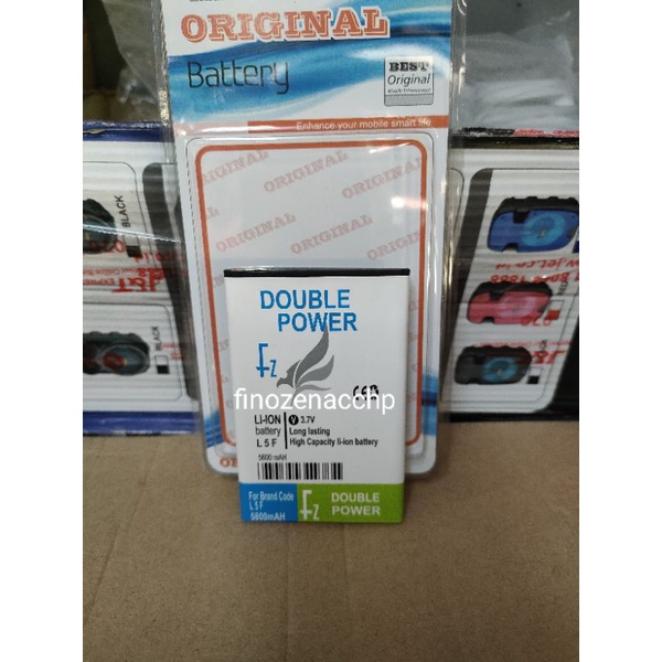 baterai brandcode L5f Dobel Power fz