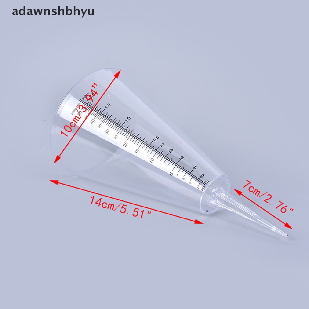 [adawnshbhyu] Cone Rain Gauge Measurement Ground Presipitation Alat Ukur Curah Hujan Taman