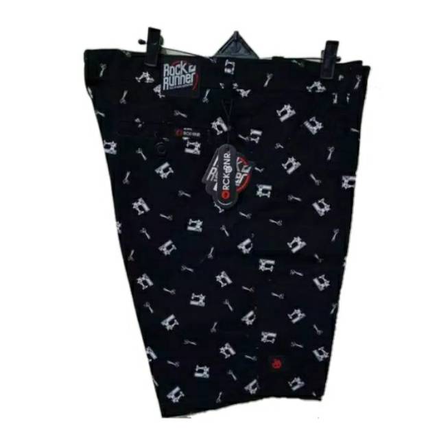 Celana chino pendek motif distro premium trendy / celanachino / chinopendek / celanapendek / celana