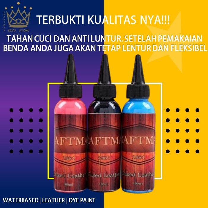 

cat akrilik pewarna perawatan sepatu kulit multifungsi serbaguna anti luntur ataupun pecah