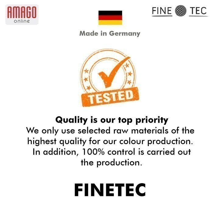 FINETEC - Pearlescent Watercolour - F1280 Deep Black - Round 30mm