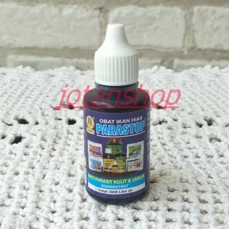 PARASTOP 30ml obat ikan hias anti parasit kulit dan jamur