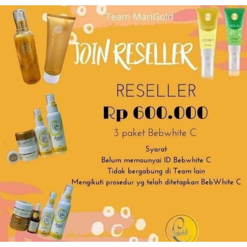 bEBWHITE C SKINCARE ORIGINAL BPOM AMAN bumil dan busui
