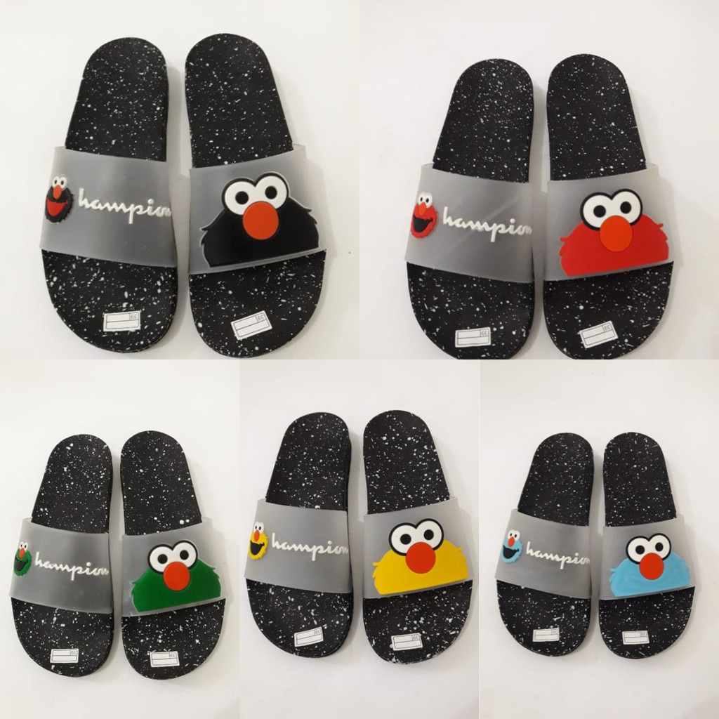 NILDA collection - Sandal Elmo Champion Wanita Karakter Sol Bintik