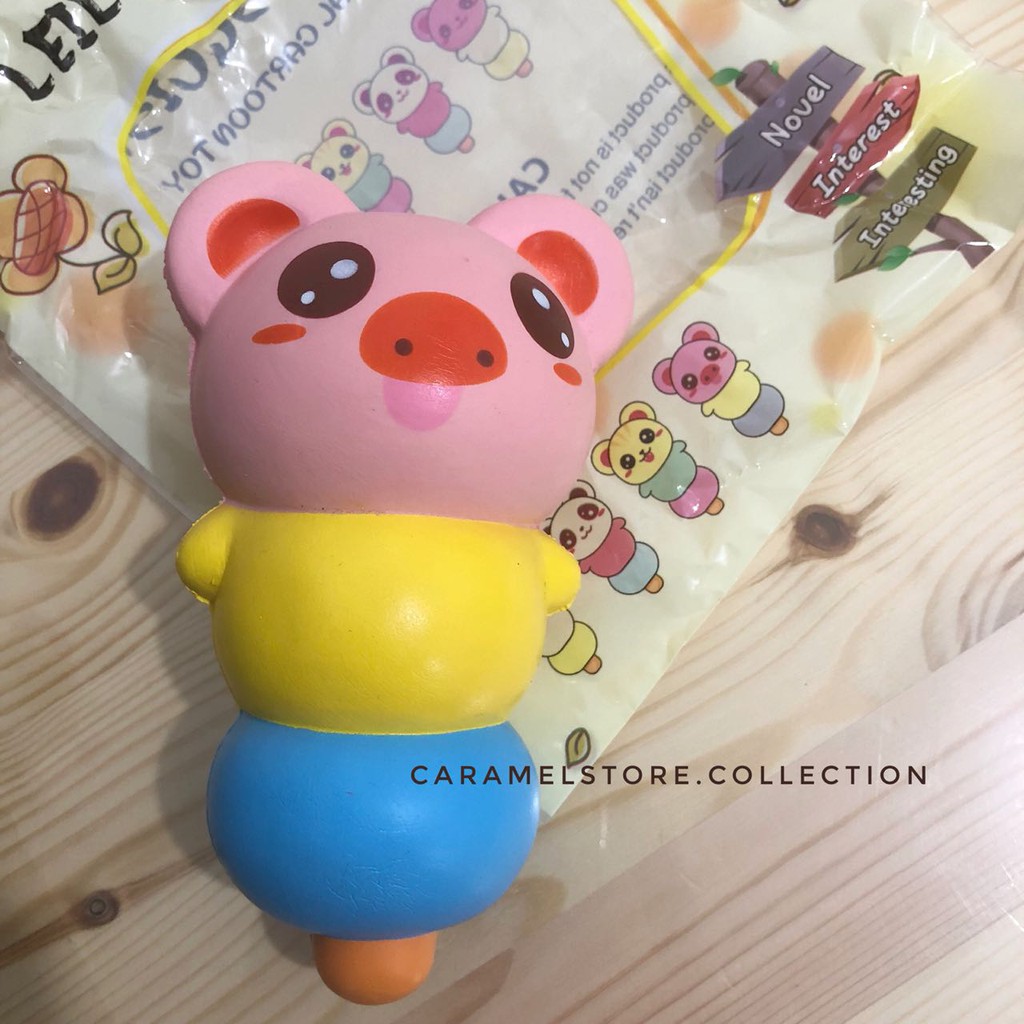 PROMO Piggy Squishy Licensed By LeiLei (Squishy Piggy Slow & Soft)