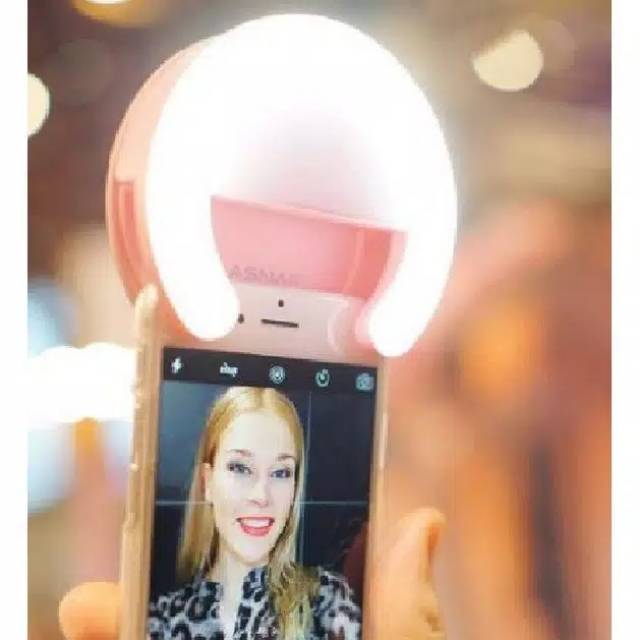 Medan Termurah lampu selfie ring light lampu unik bulat/lampu untuk selfie lampu darurat emergency lamp bulat