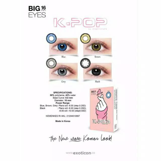 SOFTLEN KPOP big eye 16mm | softlens big eye