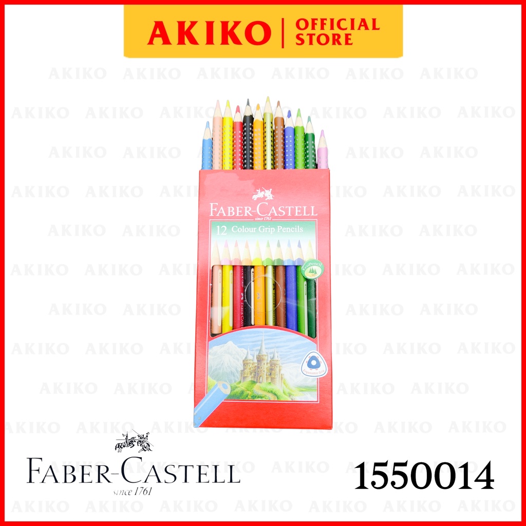 

Colour Grip Pencils 12 Fsc Faber-Caste