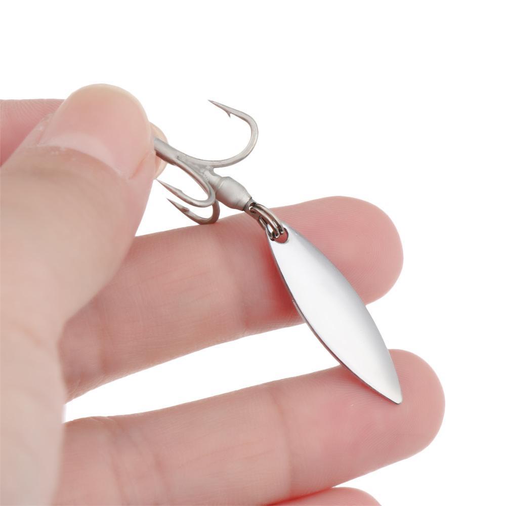 Suyo Kail Pancing Dengan Payet Air Laut Tackle Back Thorn Lure Turn Ring Sequin