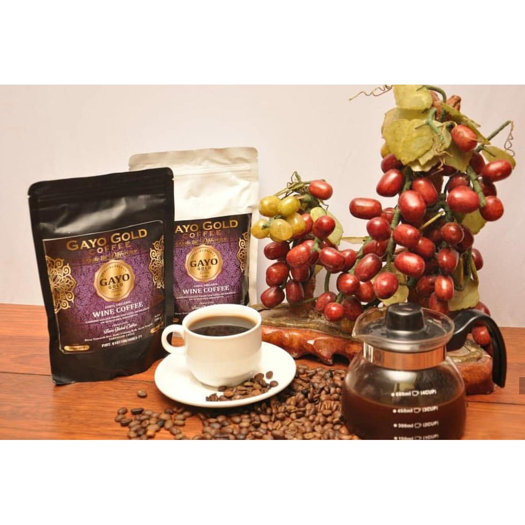 

Kopi Wine Gayo Tiara 200 gr / Wine Coffee Gayo Best Seller