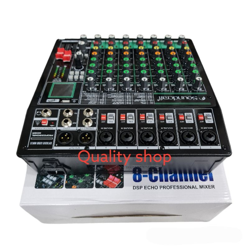 Mixer 8 Channel Soundcraft efx8/8 mk2 Usb effect 99dsp baru