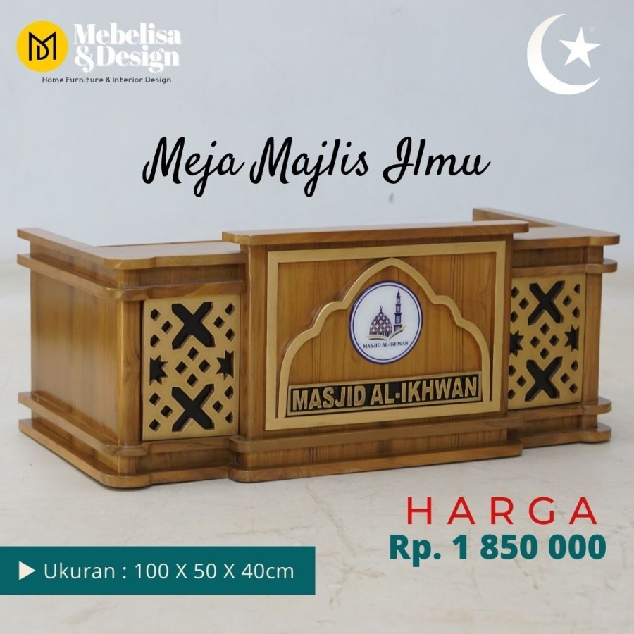 Meja Majlis Ilmu, Meja Kajian Ilmu, Meja Pengajian