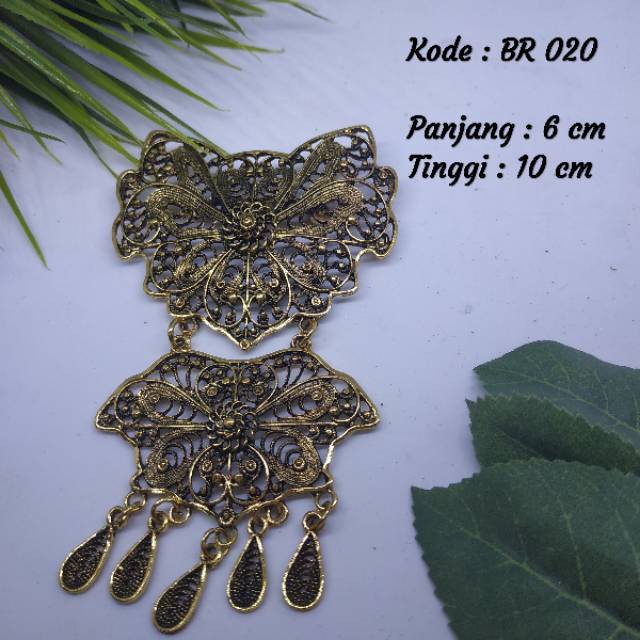 Bross kebaya  Bross Kondangan  Accessories kebaya