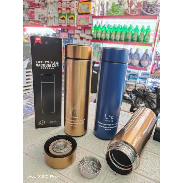 Jual Life Termos Ml Stainless Anti Panas Tumbler Thermos Botol Minum Warna Random