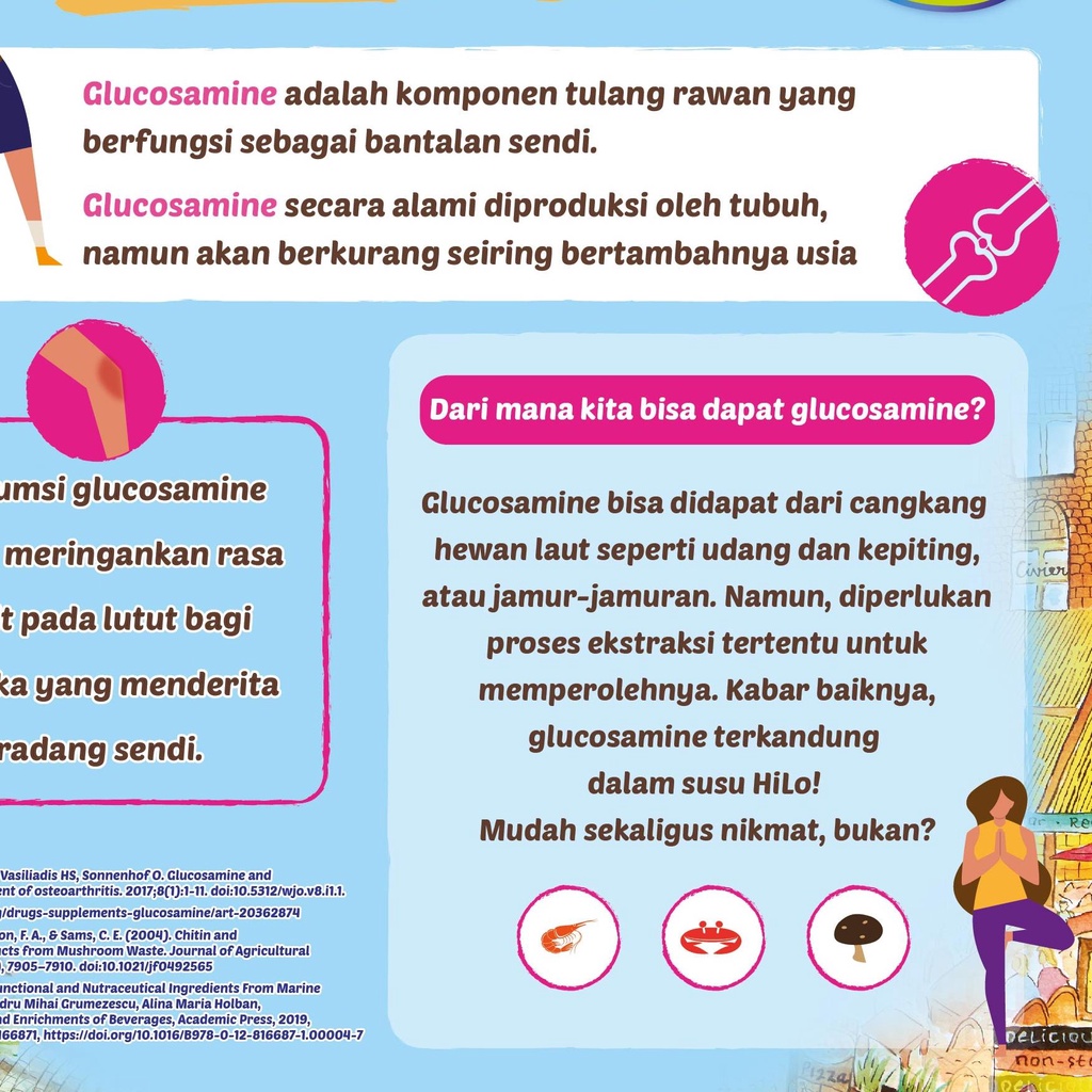 

POPULER Twin Pack - Hilo Active Vanilla 500 gram - Susu Tinggi Kalsium Rendah Lemak T6T,,,