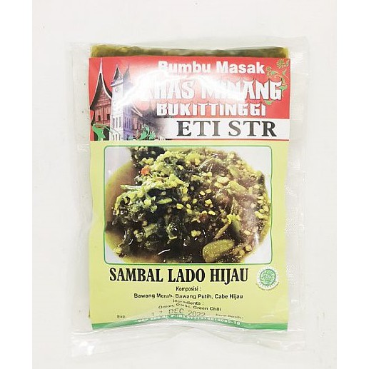 

Bumbu Sambal Lado Hijau ETI STR