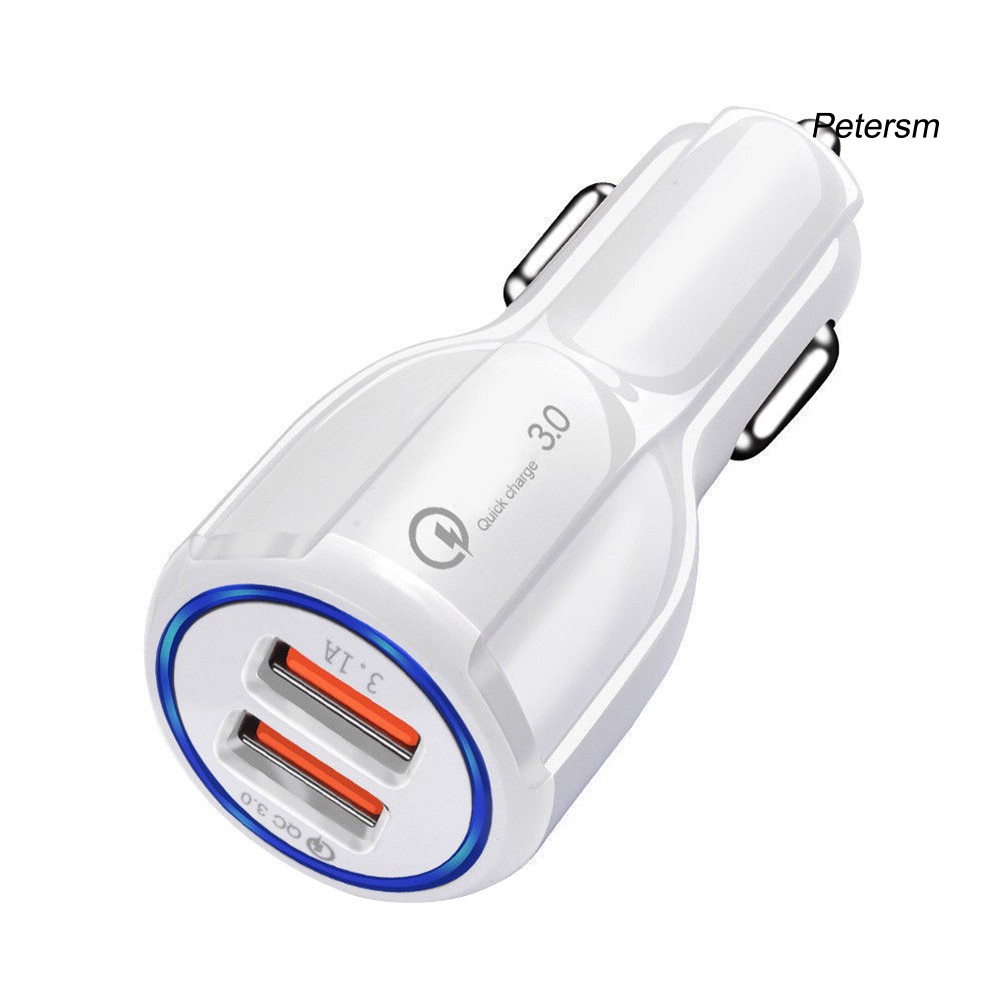 Rxxqc3.0 Charger Mobil 36w Dengan 2 Port Usb