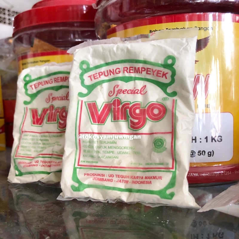 

Tepung Rempeyek Virgo 65gr