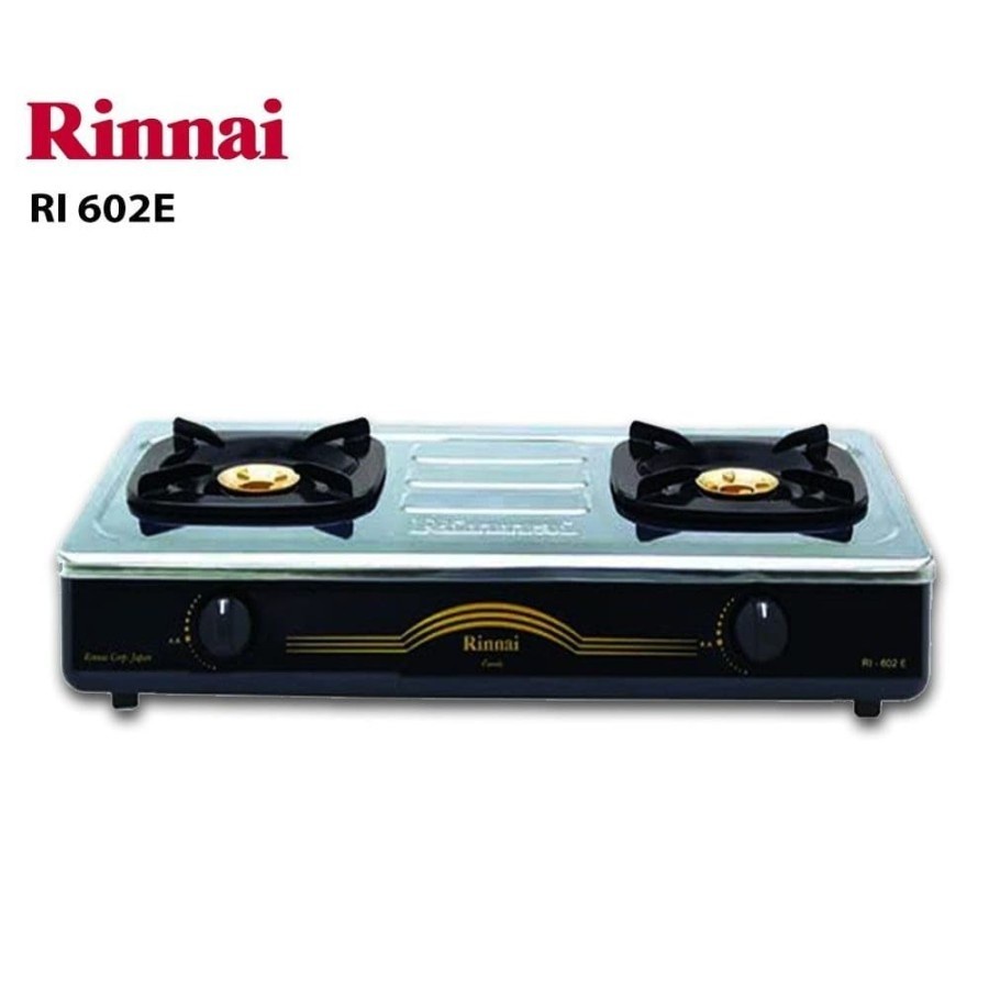 Rinnai Kompor Gas 2 Tungku RI-602E / RI602E / RI 602 E