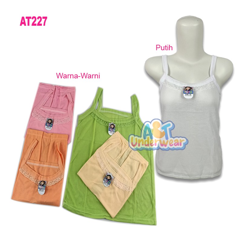 AT227-Tengtop Wanita Remaja Pratiwi/kaos singlet anak