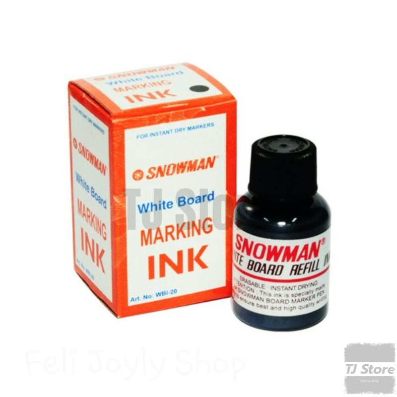 REFILL SPIDOL WHITEBOARD / REFILL TINTA SPIDOL WHITEBOARD SNOWMAN