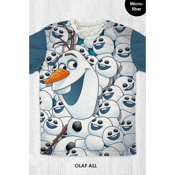 Baju Kaos Anak & Dewasa Frozen - Olaf All